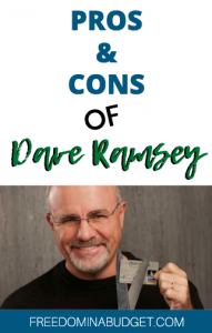 The Pros and Cons of Dave Ramsey’s Baby Steps Financial Plan – Freedom ...