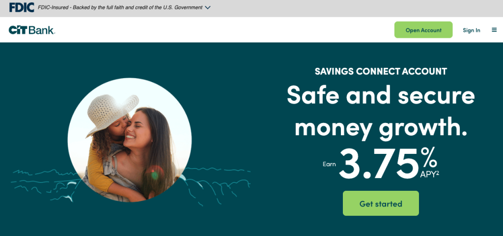 CIT Bank High Yield savings account
